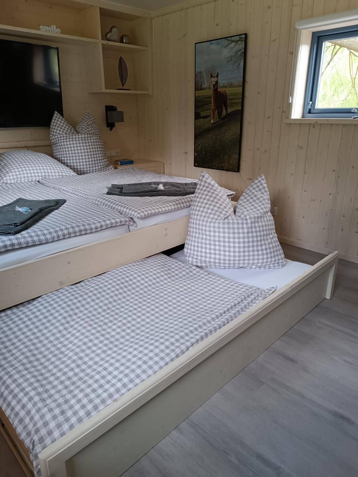 Tiny House & Alpaka-Erlebnis Im Ruhner Land - Naturidylle Pur Ziegendorf ภายนอก รูปภาพ