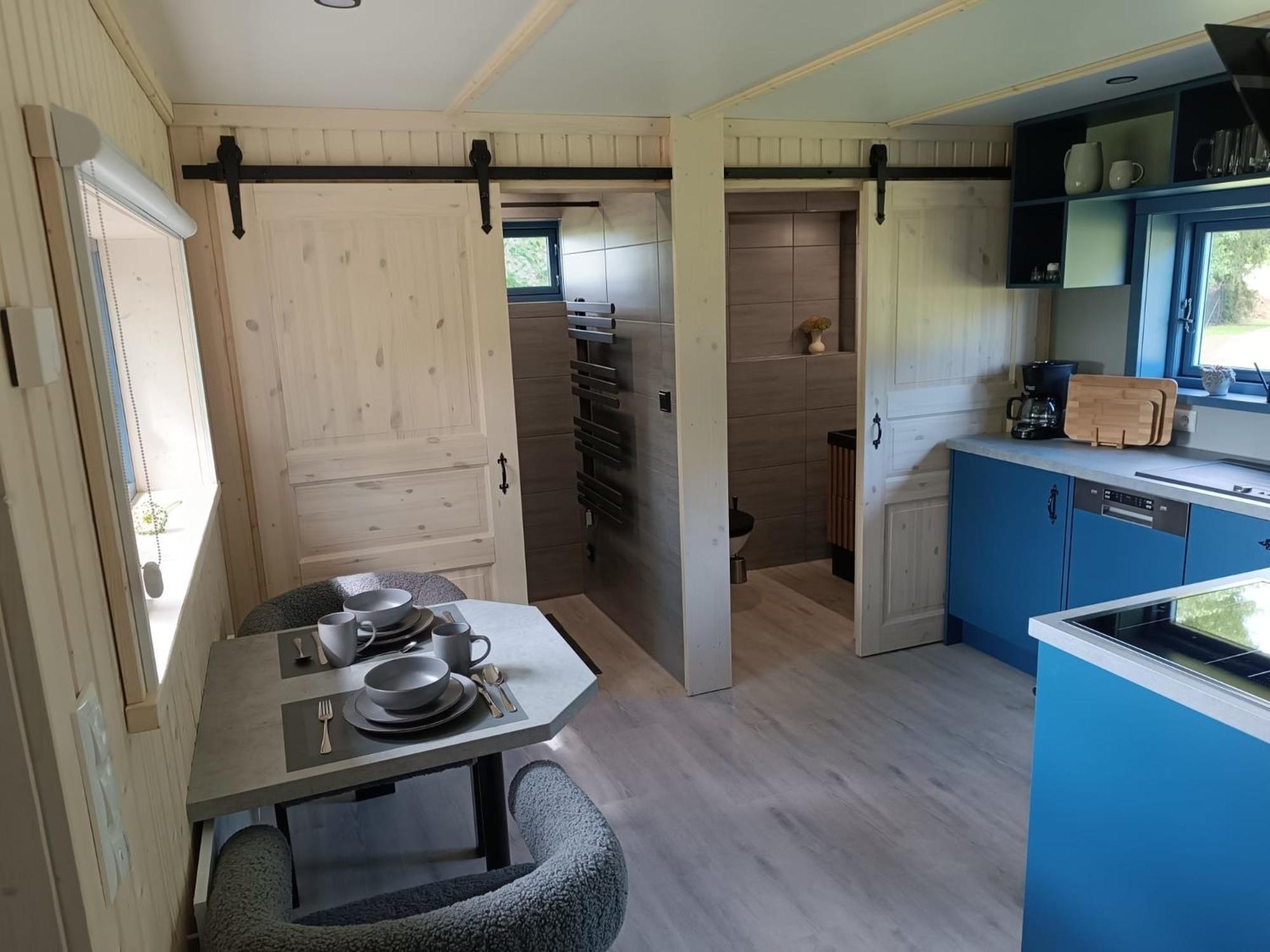 Tiny House & Alpaka-Erlebnis Im Ruhner Land - Naturidylle Pur Ziegendorf ภายนอก รูปภาพ